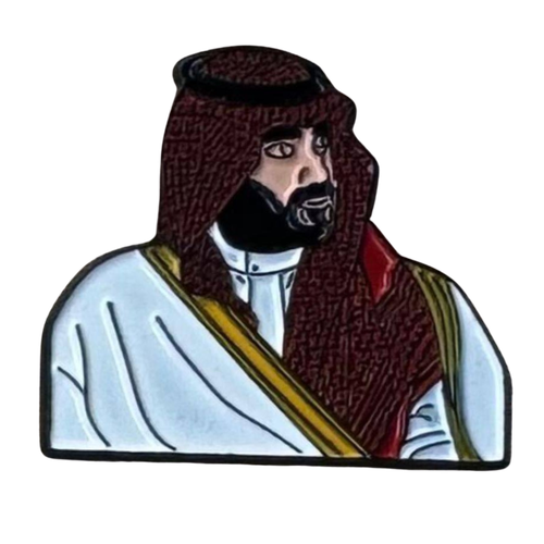 ملصق حديد لصق 3M ولي العهد محمد بن سلمان