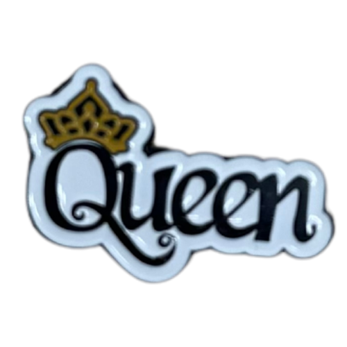 ملصق حديد لصق 3M عبارة Queen