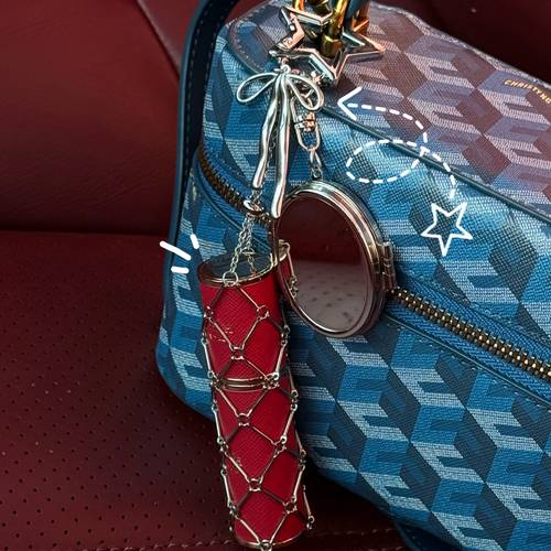Lipstick bag charms (stars)