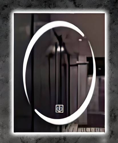 مراية ليد LED ثلاثة الوان مقاس 60×80 رقم 058