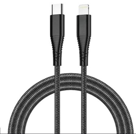 Nine brand Dynamic Link charging cable, Type-C to Lightning