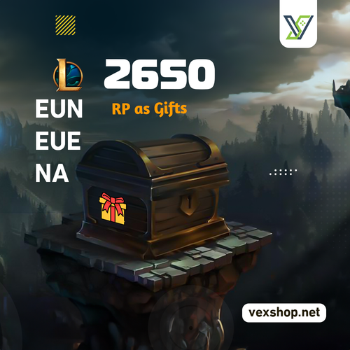 2650 نقاط ليج أوف ليجيندز EUN/EUE/NA [عن طريق الهدايا]
