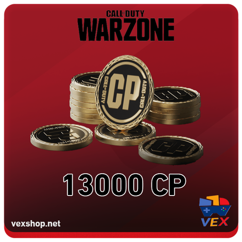 شحن نقاط Call of Duty Warzone بقيمة 13000 [جوال/منصات]
