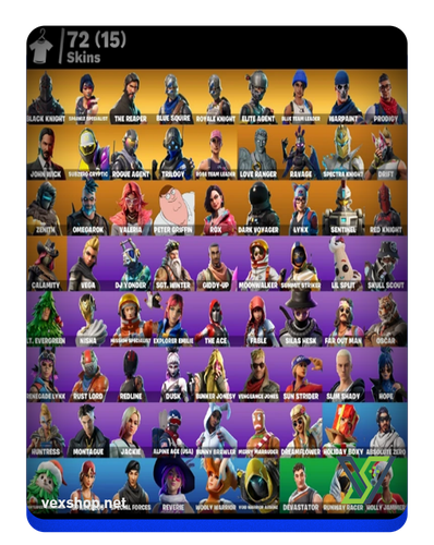 شراء حساب فورت نايت 93 سكن  BLACK KNIGHT + SPARKLE SPECIALIST [وصول كامل] 
