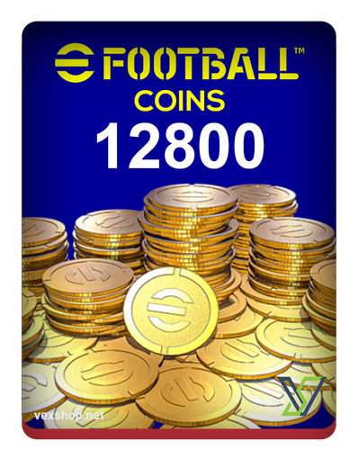 شحن لعبة eFootBall بقيمة 12800 كوينز