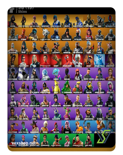 شراء حساب فورت نايت 98 سكن OG STW | IKONIK | Omega | Point Patroller | Trilogy [وصول كامل] 