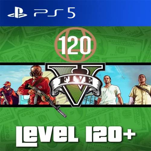 رفع اللفل في قراند 5 إلى 120 [ سوني5 ]