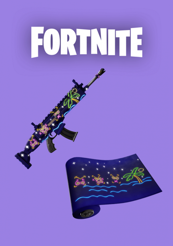 فورتنايت حزمة NITE LIFE WRAP لجميع المنصات [ مفتاح ]