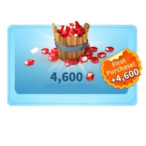 شحن لعبة رايز اوف كينج دوم 4600 جوهرة