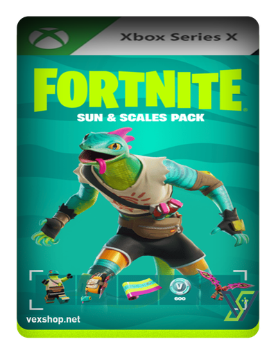 فورت نايت حزمة Sun & Scales [ مفتاح ]