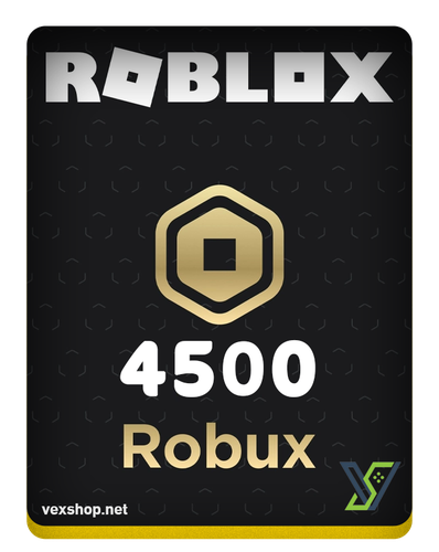 شحن لعبة Roblox بقيمة 4500 روبوكس [عن طريق الباس]