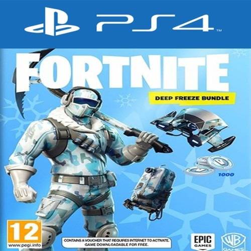 فورتنايت حزمة سكن Deep freeze للبلايستيشن 4 ( أمريكية ) [ مفتاح ]