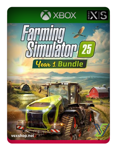 لعبة Farming Simulator 25 Year 1 Bundle للإكس بوكس سيريس [ مفتاح ]