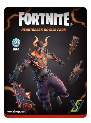فورت نايت حزمة Heartbreak Royale Pack [ مفتاح ]