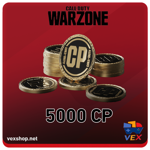 شحن نقاط Call of Duty Warzone بقيمة 5000 [جوال/منصات]