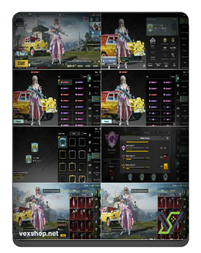 شراء حساب ببجي موبايل M416 Glacier Lvl 4(KillMsg)Ump [وصول كامل] 