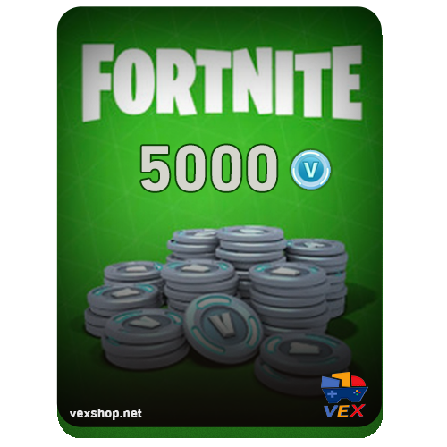 شحن 5000 V-Bucks للعبة فورت نايت [عن طريق xbox]