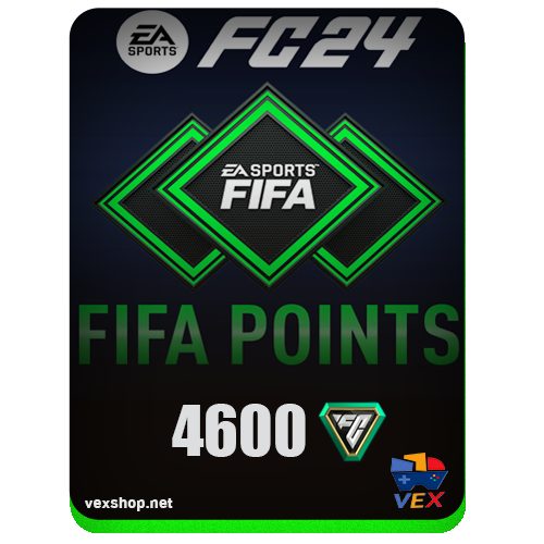 شحن 4600 Points لعبة FC24 [عن طريق الحساب]