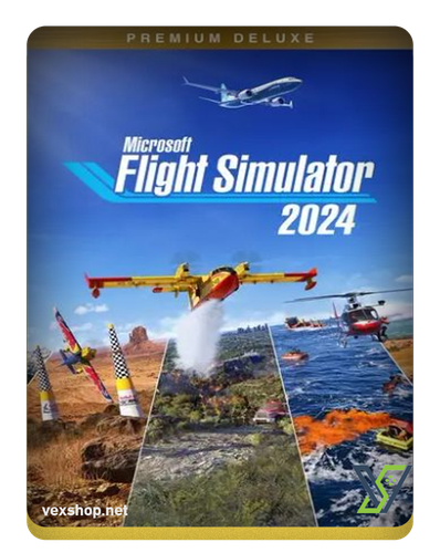 لعبة Microsoft Flight Simulator 2024 Premium Deluxe Edition للكمبيوتر [ مفتاح ]