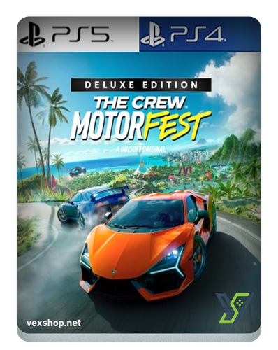 لعبة The Crew Motorfest Deluxe Edition لمنصة سوني5/سوني4 [ حساب ]
