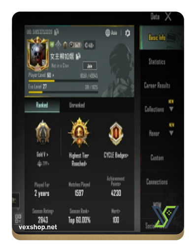 شراء حساب ببجي موبايل MF III/9 TITLE/CONQUEROR C5S14 [وصول كامل] 