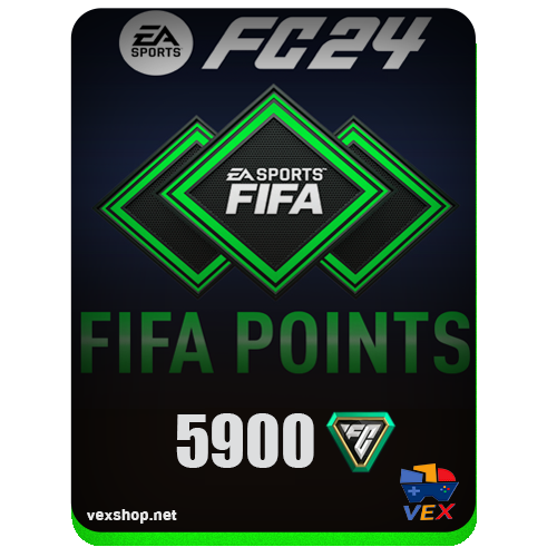 شحن 5900 Points لعبة FC24 [عن طريق الحساب]