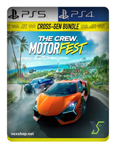 لعبة The Crew Motorfest Standard Edition - Cross-Gen Bundle لمنصة سوني5/سوني4 [ حساب ]