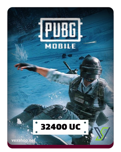 32400 شدات ببجي موبايل PUBG Mobile [ عن طريق الحساب ]