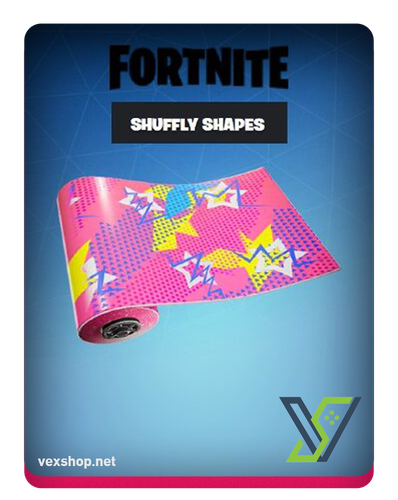 فورتنايت حزمة Shuffly Shapes Wrap [ مفتاح ]
