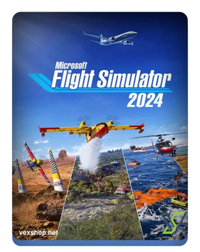 لعبة Microsoft Flight Simulator 2024 للكمبيوتر [ مفتاح ]