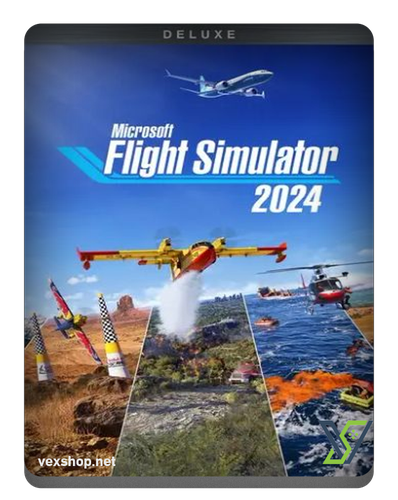 لعبة Microsoft Flight Simulator 2024 Deluxe Edition للكمبيوتر [ مفتاح ]