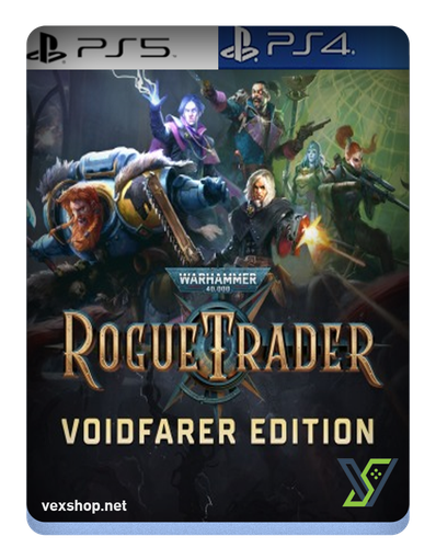 لعبة Warhammer 40,000: Rogue Trader - Voidfarer Edition لمنصة سوني5/سوني4 [ حساب ]