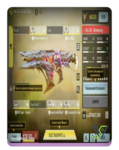 شراء حساب كود موبايل 10 CP لفل:163 - 2 ميثك -1 ليجيند - 57 إبيك [وصول كامل]