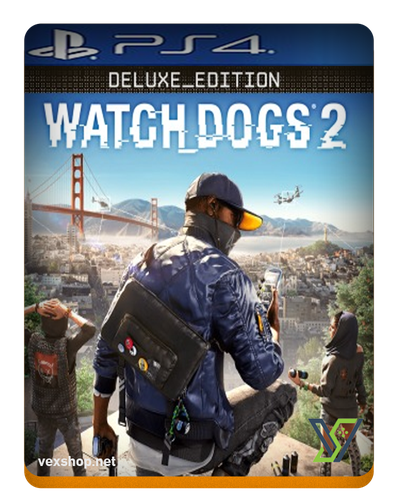 لعبة Watch Dogs 2 - Deluxe Edition لمنصة سوني 4 [ حساب ]