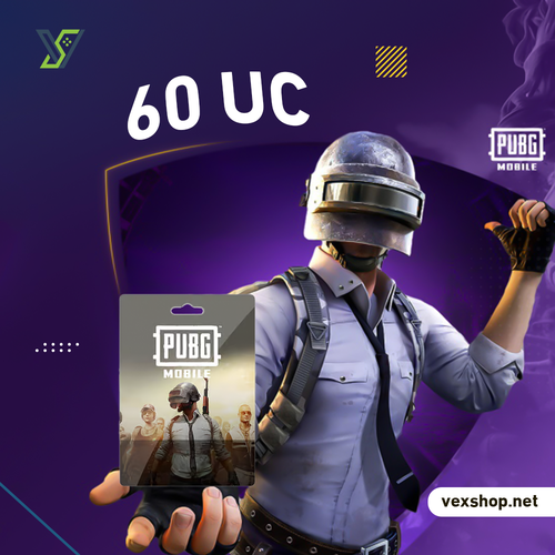 شحن ببجي موبايل 60 UC (عن طريق iD)