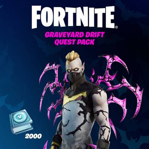 فورتنايت حزمة Graveyard Drift Quest Pack للإكس بوكس [ مفتاح ]