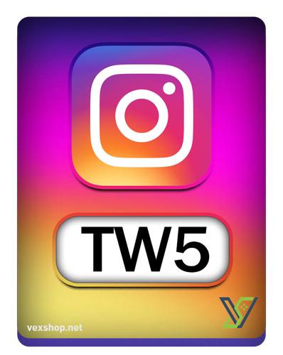 شراء إسم إنستقرام @TW5 نادر [ وصول كامل ]