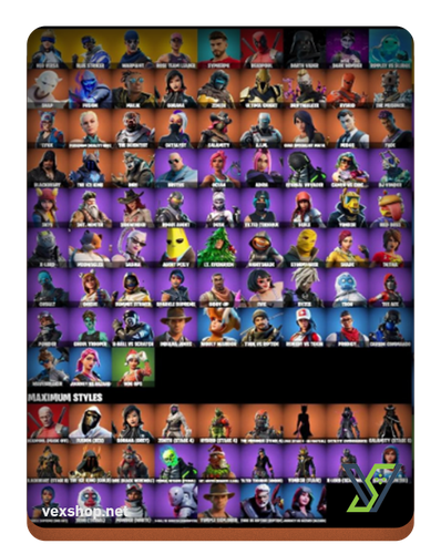شراء حساب فورت نايت 75 سكن Minty Axe-Og Stw-Neo Versa-Rogue Agent [وصول كامل] 