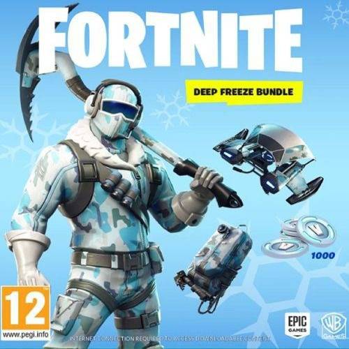 فورتنايت حزمة سكن Deep freeze لجميع المنصات [ مفتاح ]