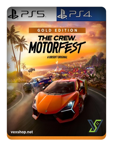 لعبة The Crew Motorfest Gold Edition لمنصة سوني5/سوني4 [ حساب ]