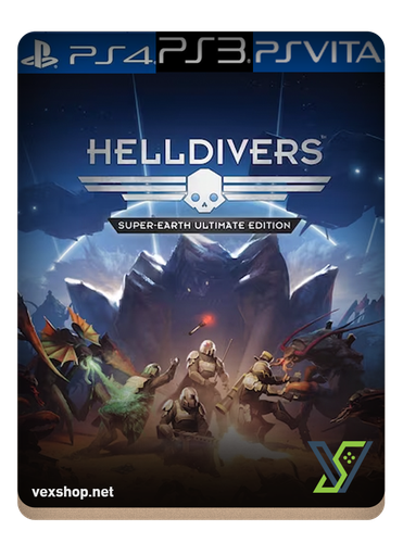 لعبة HELLDIVERS™: Super-Earth نسخة Ultimate لمنصة سوني4/3/Vista [ حساب ]