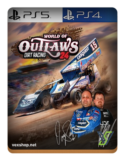 لعبة World of Outlaws: Dirt Racing 24 لمنصة سوني5/سوني4 [ حساب ]