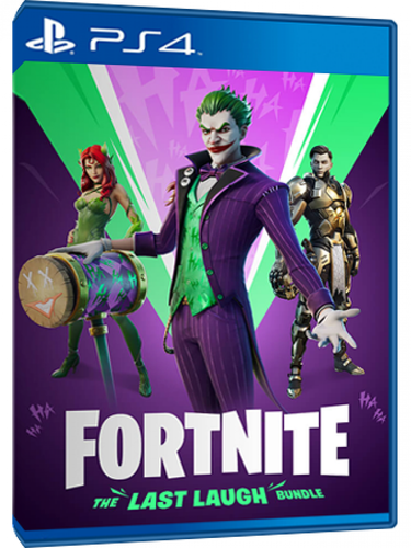 فورتنايت حزمة THE LAST LAUGH للبلاستيشين 4 ( أوروبي + عربي ) [ مفتاح ]