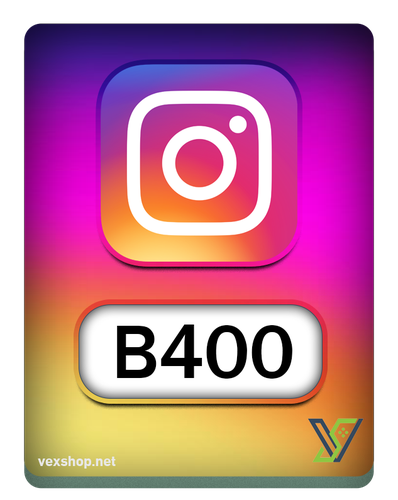 شراء إسم إنستقرام @B400 نادر [ وصول كامل ]