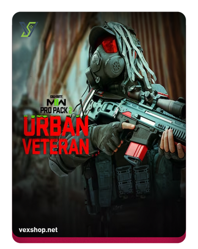 حزمة Call of Duty: Modern Warfare II Urban Veteran Pro Pack