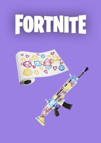 فورتنايت حزمة FRENZ 4 EVER WRAP لجميع المنصات [ مفتاح ]