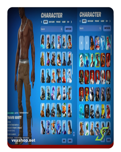 شراء حساب فورت نايت 187 سكن Travis Scott Ikonik Yellowjacket Recon [وصول كامل] 