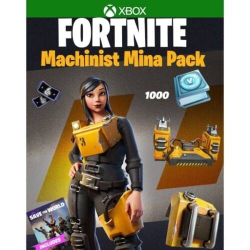 فورتنايت حزمة Machinist Mina Pack للإكس بوكس [ مفتاح ]