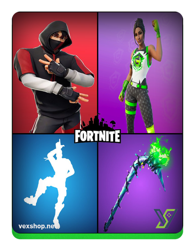 شراء حساب فورت نايت Ikonik - Minty axe - Gloy - Take The L [وصول كامل]