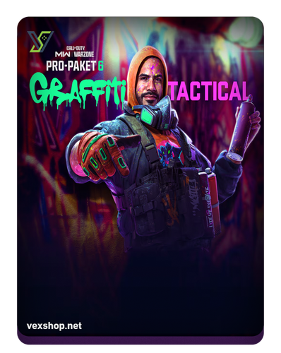 حزمة Call of Duty Modern Warfare 2 Graffiti Tactical Pro Pack